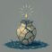 a-broken-clay-jar-with-a-single-drop-of-oil-inside-min